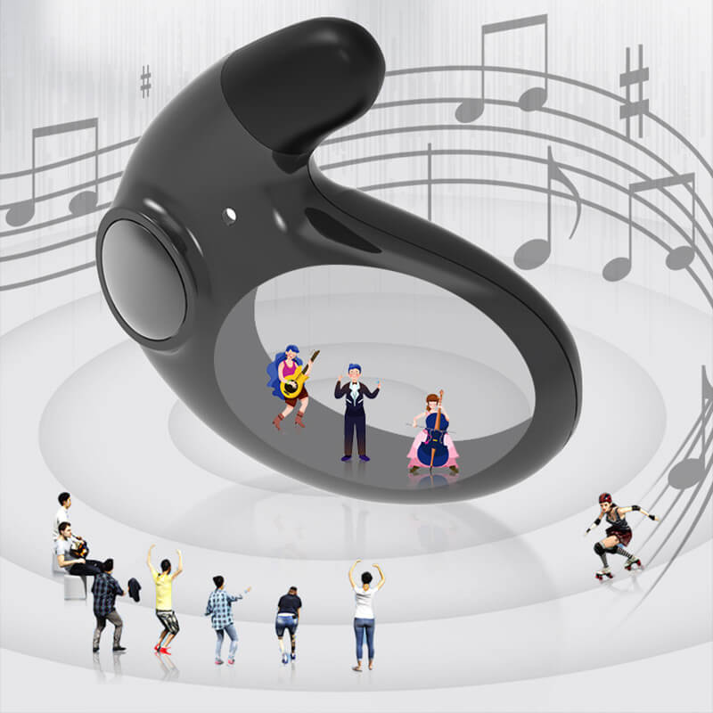 Bluetooth headphones with night-use design and noise reduction