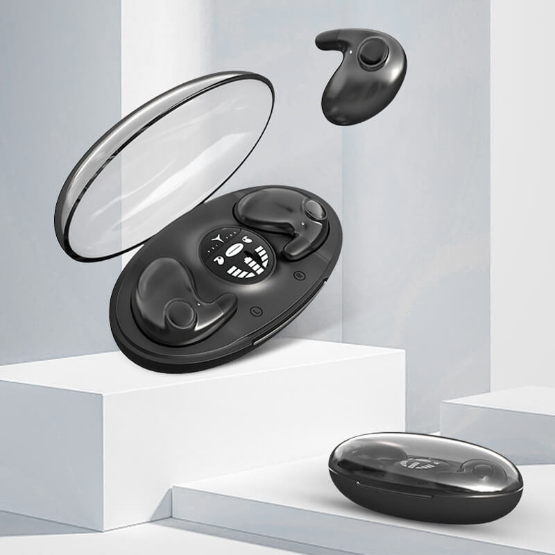 Bluetooth headphones with night-use design and noise reduction