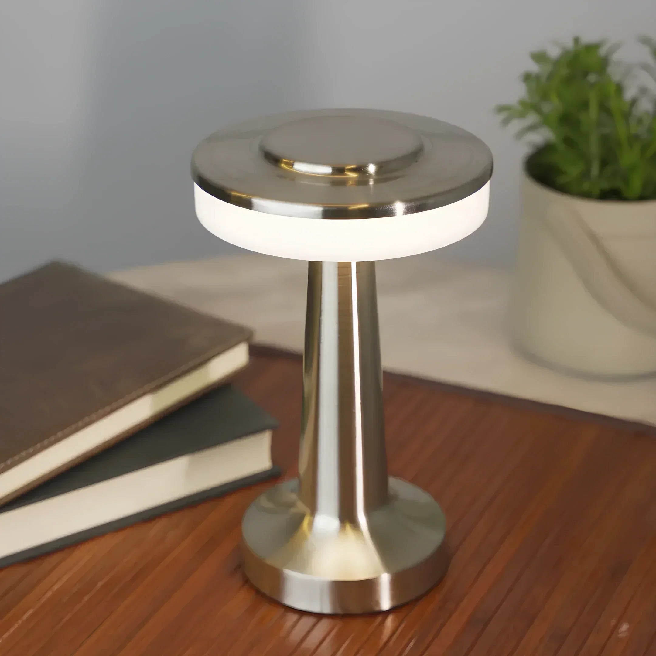 Wireless Retro Table Lamp Rechargeable Touch-Control Mood Light