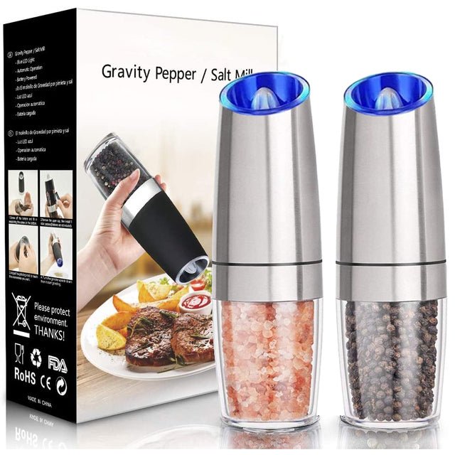 Automatic Salt and Pepper Grinder Gravity Sensor with LED Light