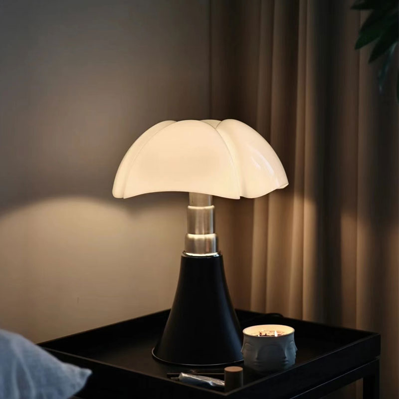 Vintage LED Designer Table Lamp in Retro Style