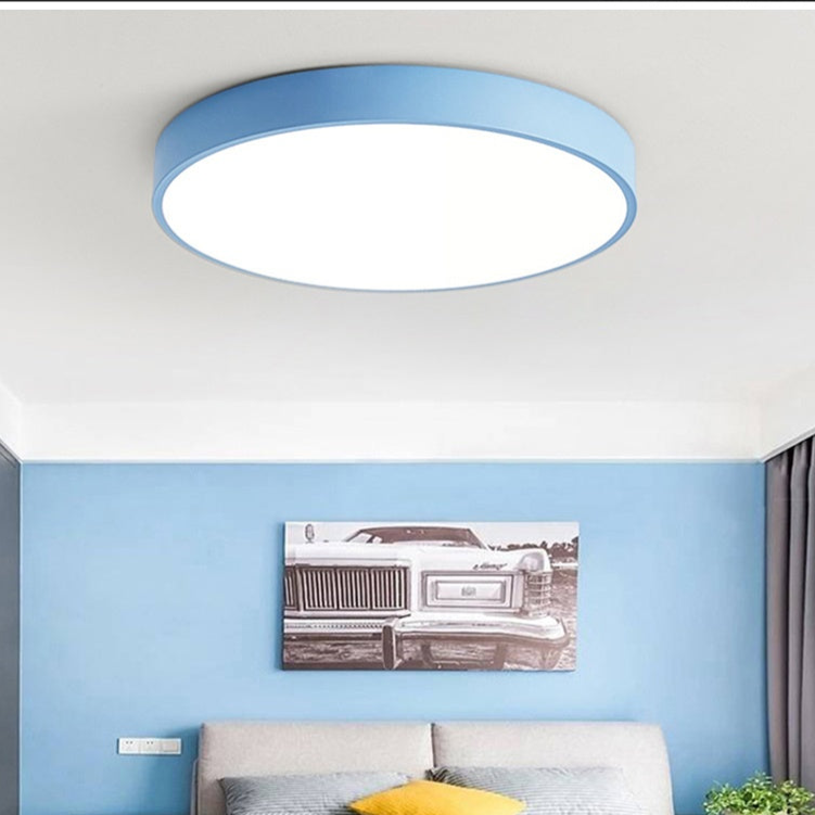 Minimalist Modern Round LED Flush Ceiling Light