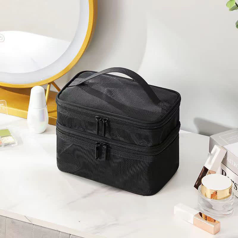 Mesh Storage Bag Hanging Organizer for Bathroom