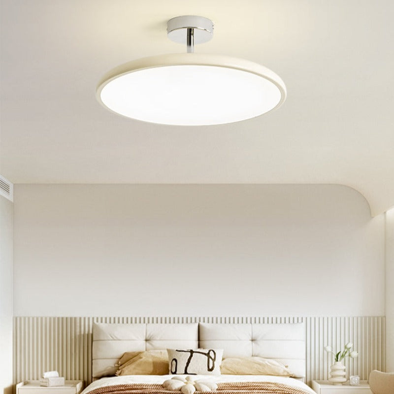 Vintage Flush Mount Ceiling Light Elegant LED Lighting for Bedroom & Living Room