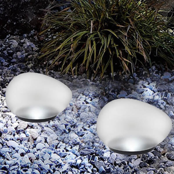 Decorative Solar Garden Pebble Light LED Pathway & Patio Light