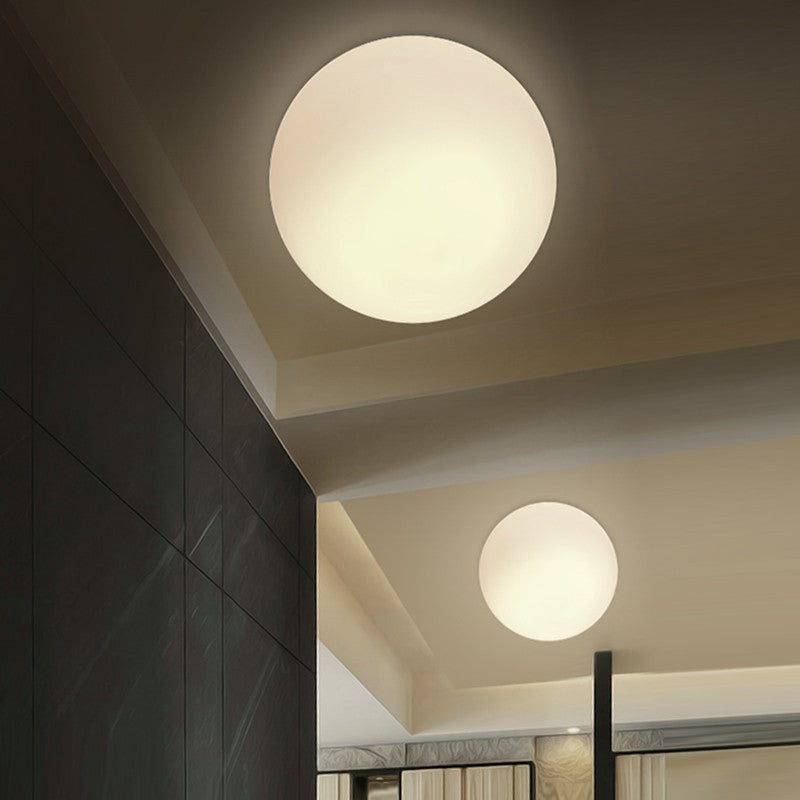 Modern Bubble Sphere Ceiling Light Elegant Flush Mount for Sitting Room