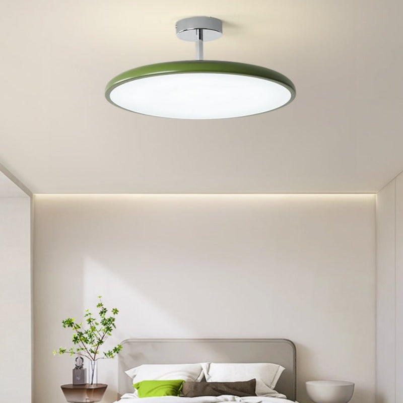 Vintage Flush Mount Ceiling Light Elegant LED Lighting for Bedroom & Living Room