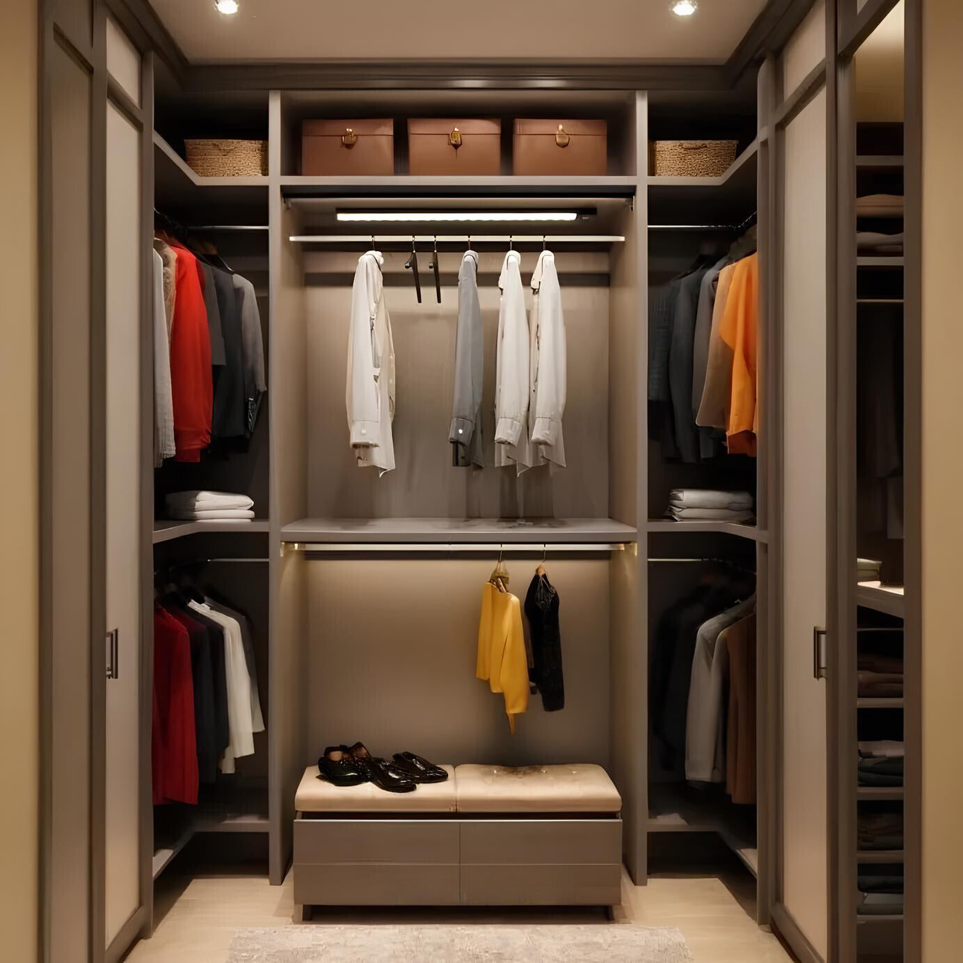 Wireless Motion Light Bar Energy-Saving Rechargeable Lamp for Closet & Kitchen