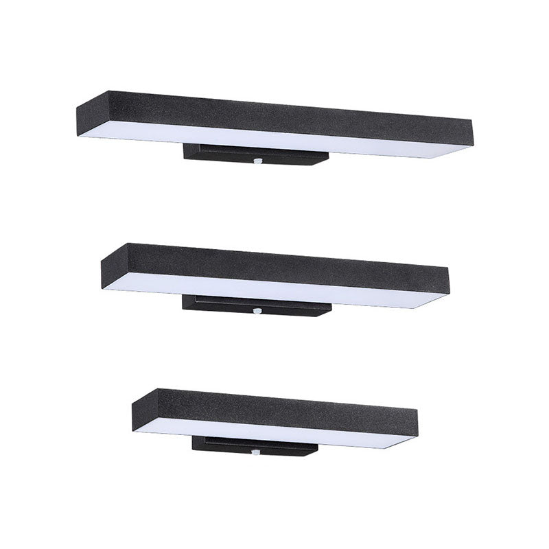 Modern LED Outdoor Wall Sensor Light Minimalist Weather-Resistant Lights