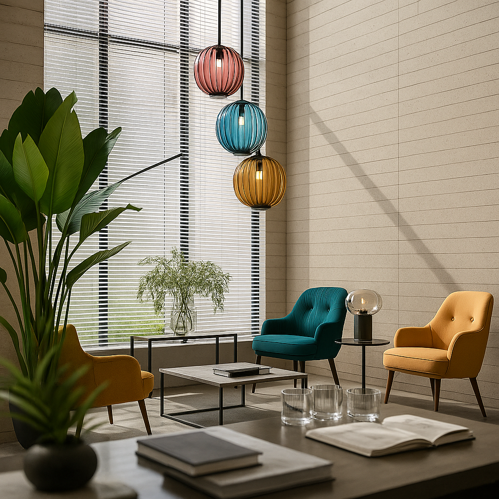 InfiniBright pendant lamp with ball design