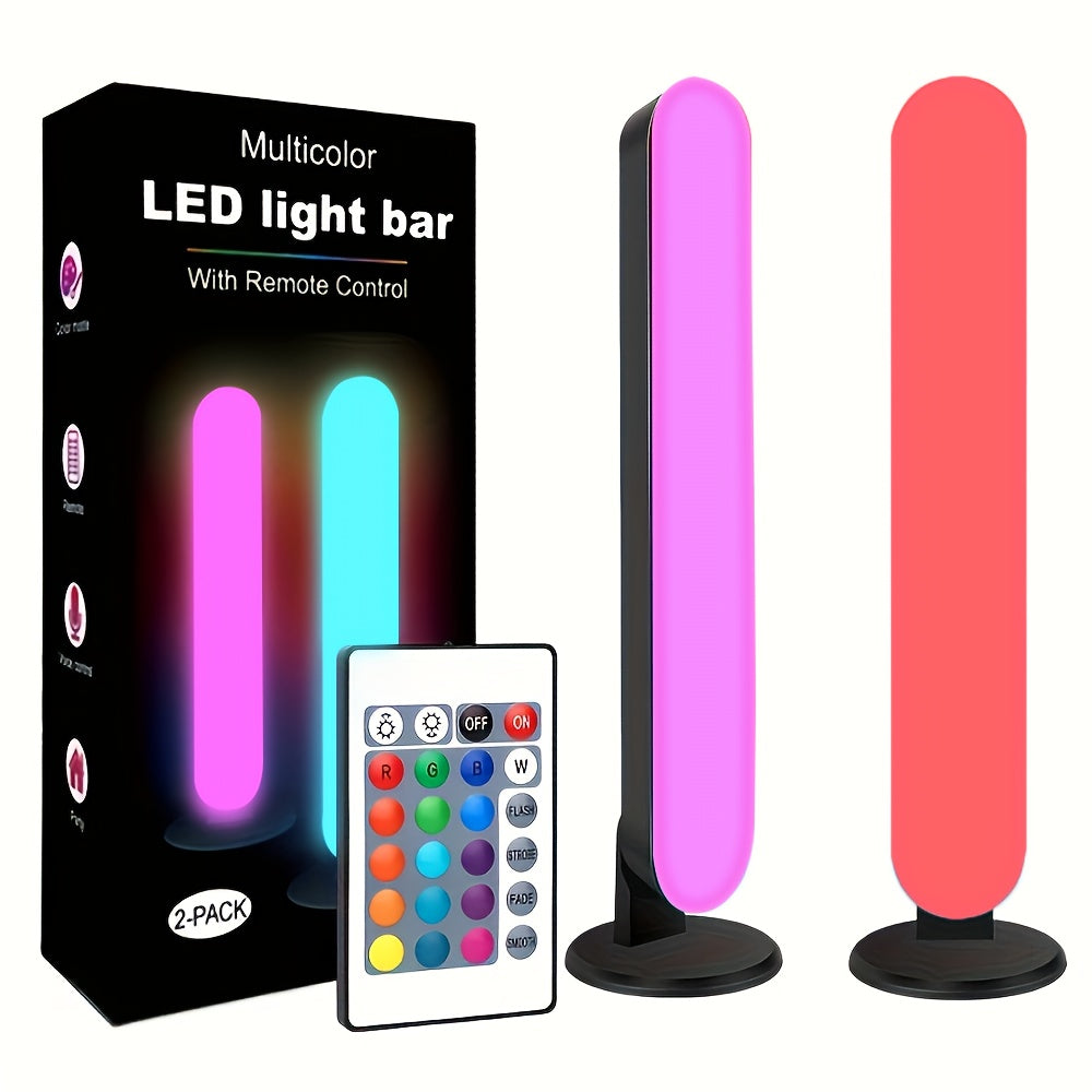 LED Light Bar with Remote RGB Music Sync Lighting for Room, TV & Gaming