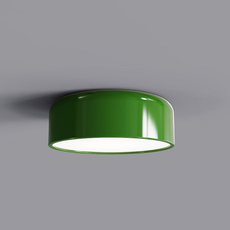 Morandi Retro LED Ceiling Light Dimmable Round Light for Home & Living Room