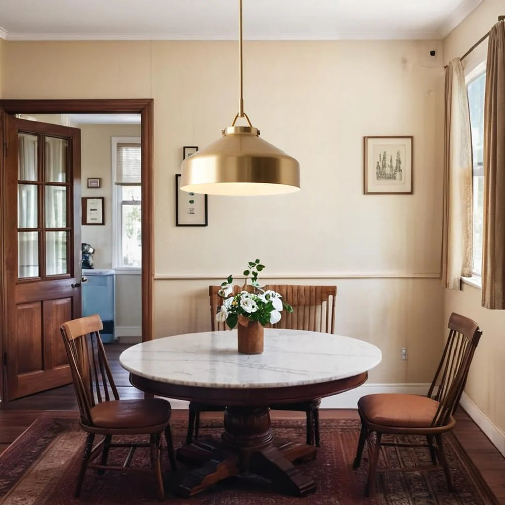 Nordic Minimalist Morandi Metal Pendant Light