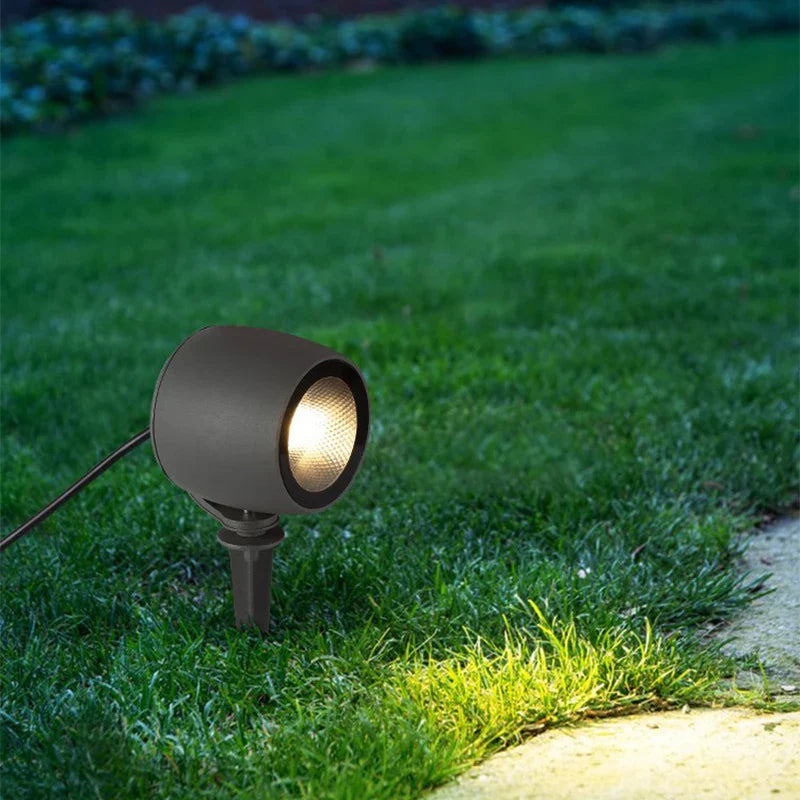 LED garden spotlight for outdoor use – Waterproof and energy-efficient garden lighting, ideal for paths and borders