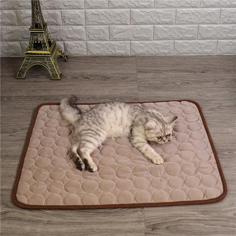 Summer Cooling Pad for Pets Portable Cool Surface for Heat Relief
