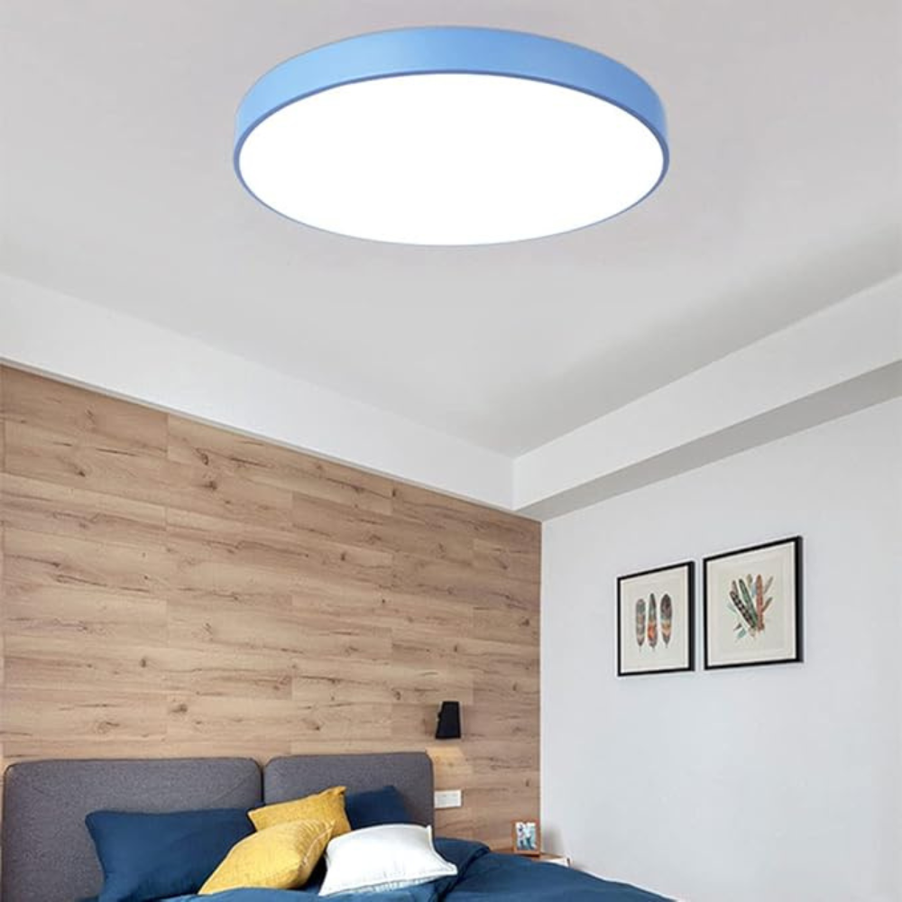 Bedroom Minimalist Flush Mount Ceiling Light Nordic Circular Design