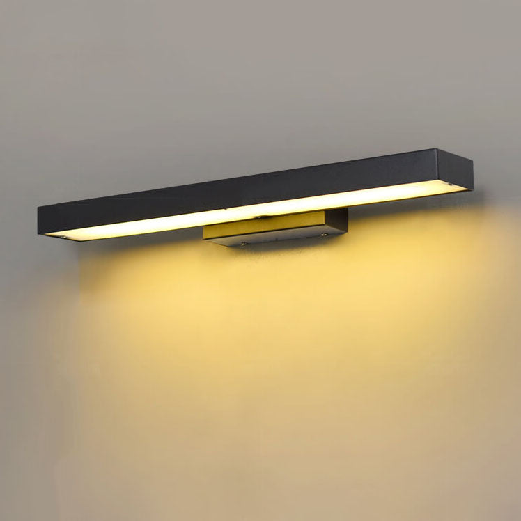 Modern LED Outdoor Wall Sensor Light Minimalist Weather-Resistant Lights