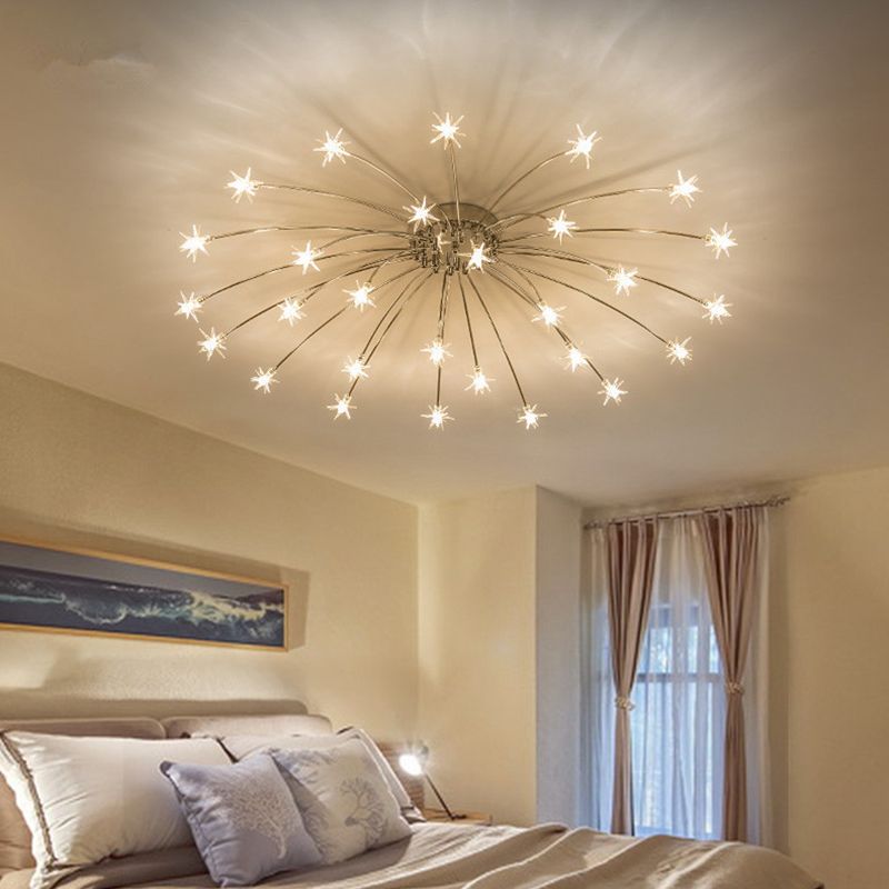 Starry-Inspired Ceiling Light Elegant Flush Mount for Modern Interiors
