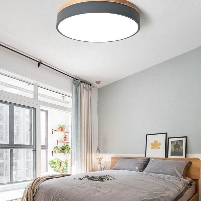 Morandi Smart-Style Ceiling Light Elegant Round Fixture for Modern Interiors