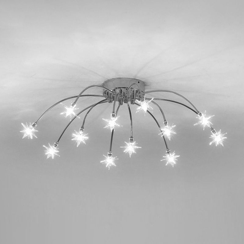 Starry-Inspired Ceiling Light Elegant Flush Mount for Modern Interiors