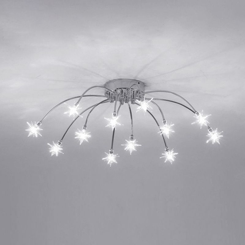 Starry-Inspired Ceiling Light Elegant Flush Mount for Modern Interiors