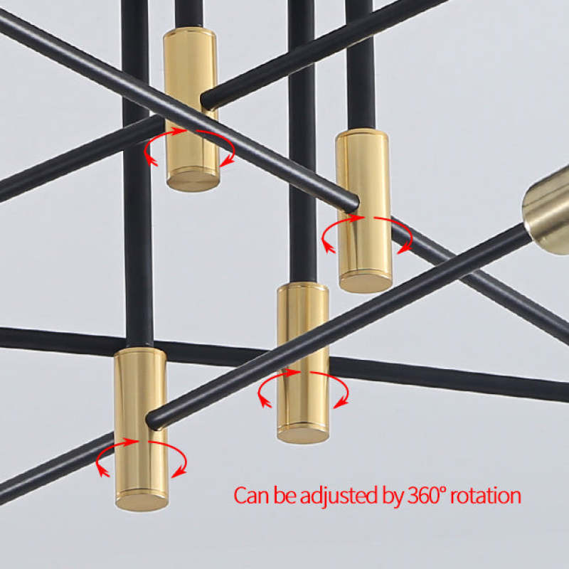 Modern LED Ceiling Light in Minimalist Design with Diffused Lighting