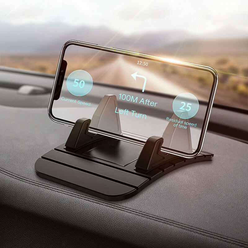 Anti-Slip Dashboard Phone Stand Secure Car Mount for Navigation