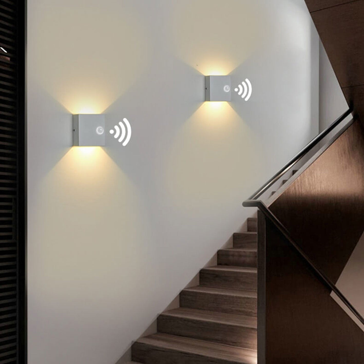 Motion Sensor LED Wall Light for Indoor and Outdoor Use