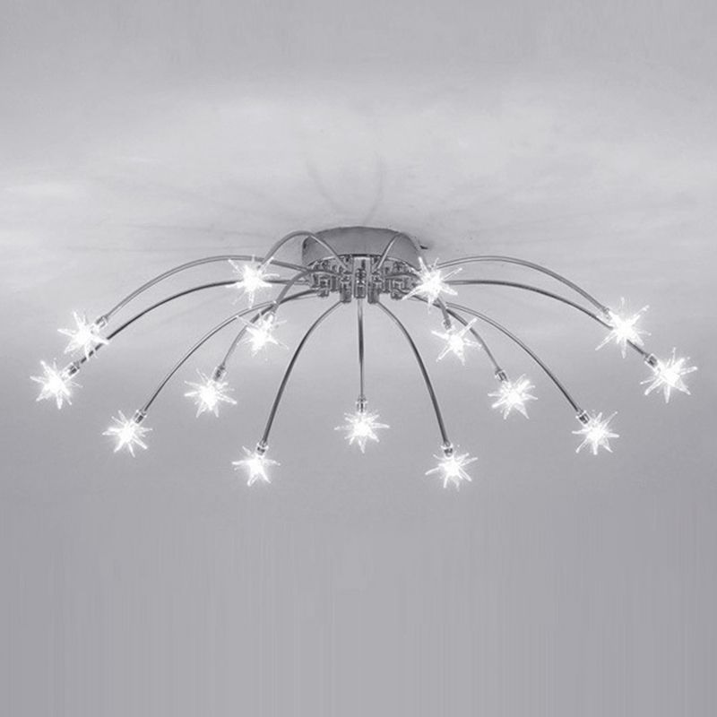 Starry-Inspired Ceiling Light Elegant Flush Mount for Modern Interiors