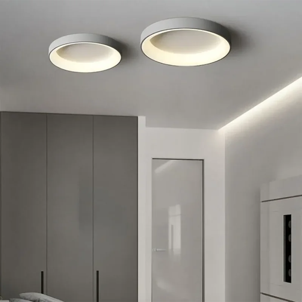 Nordic Round LED Ceiling Light Fixture for Living Room