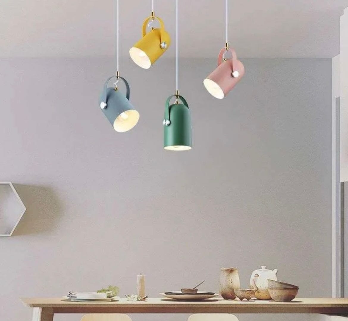 Adjustable Rotatable Pendant Light from Kitchen to Living Room