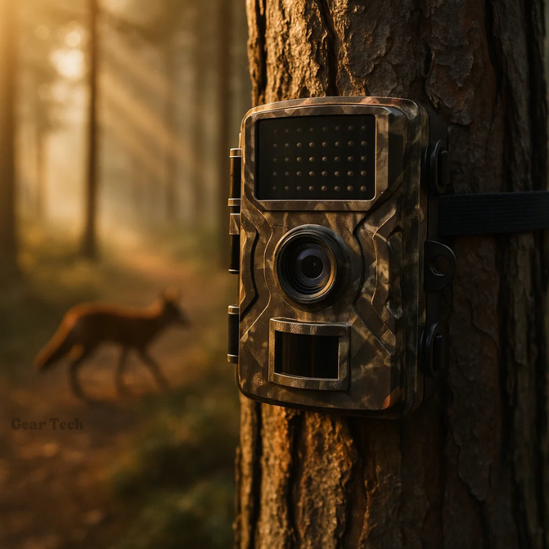 Outdoor Wildlife Camera High-Resolution Day and Night Camera