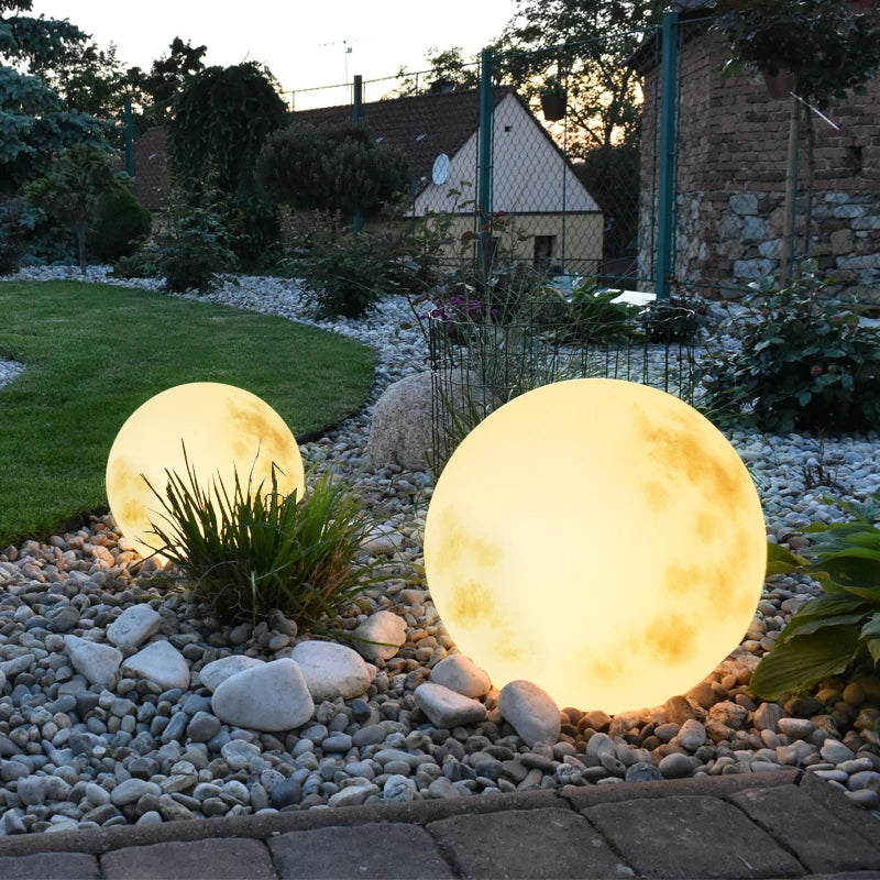 Lunara LED Tuinlamp in Maanvorm