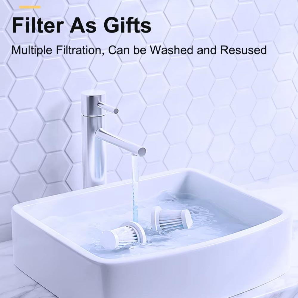 Portable Car Vacuum Cleaner Compact High-Suction Auto Cleaner with Attachments