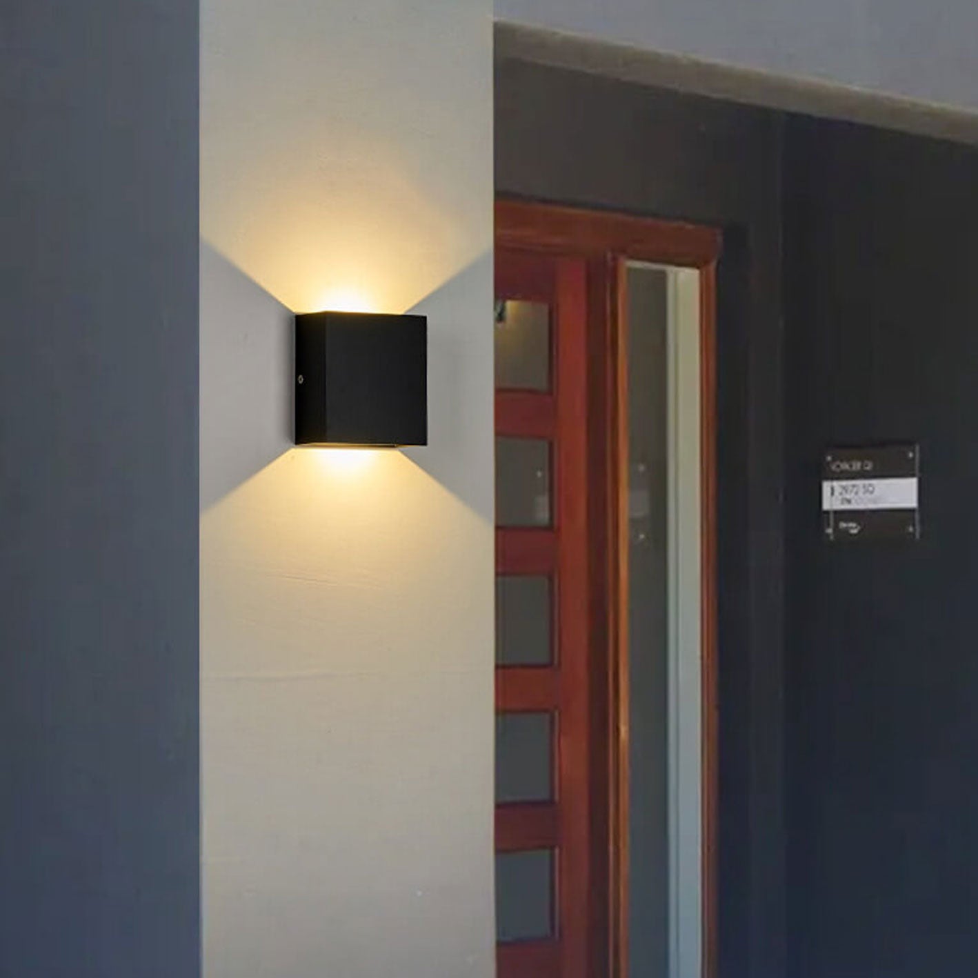 Motion Sensor LED Wall Light for Indoor and Outdoor Use