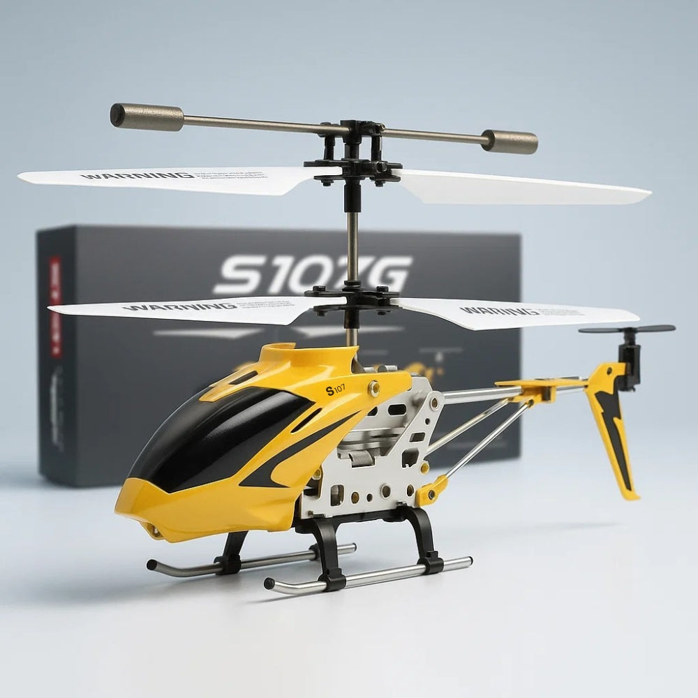 Mini RC Helicopter Indoor Stable Flight Toy with Gyro Control