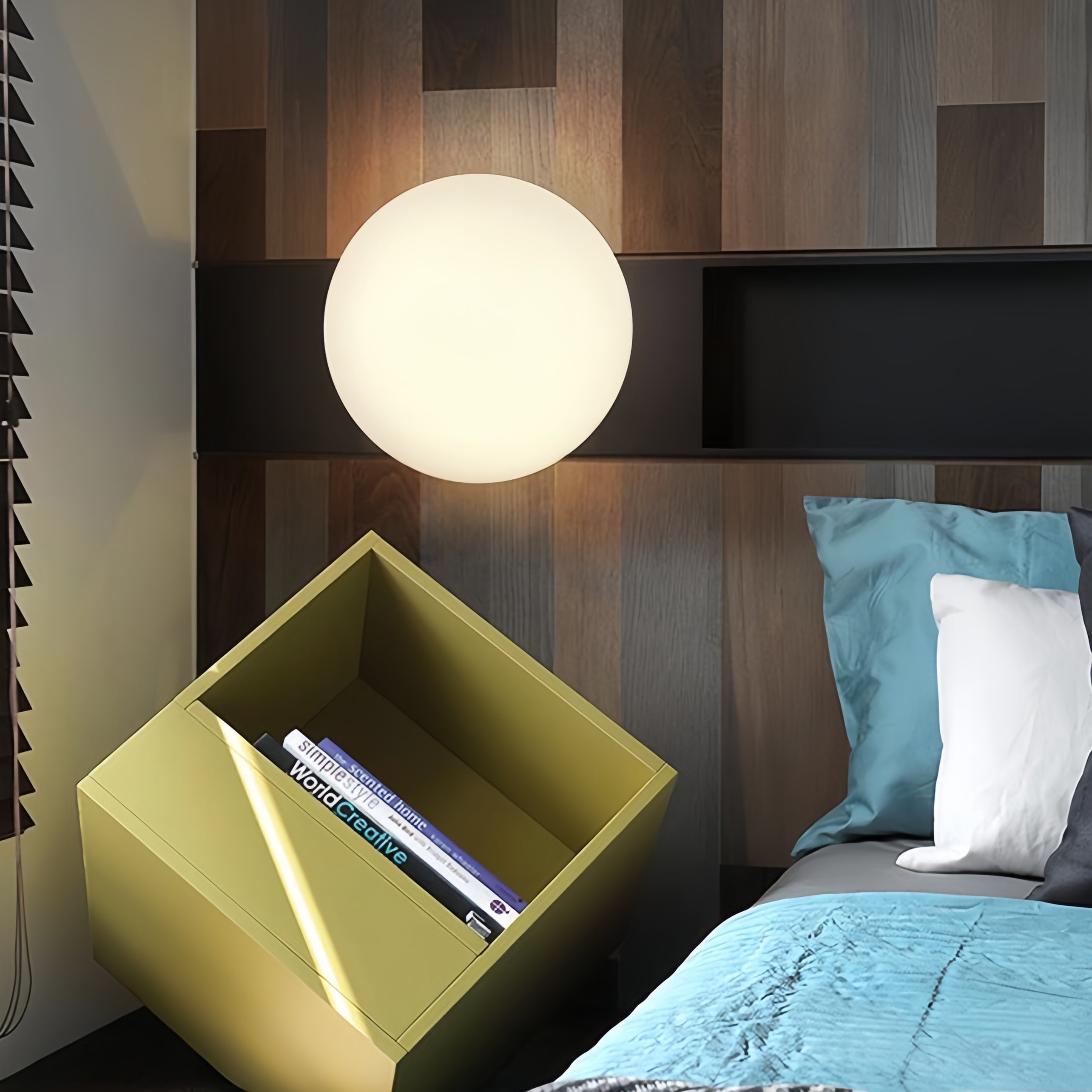 Modern Bubble Sphere Ceiling Light Elegant Flush Mount for Sitting Room