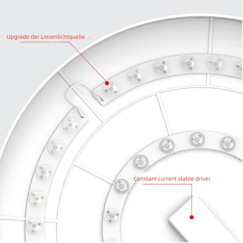 Bathroom Ceiling Light Sleek Round Fixture for Balcony & Indoors