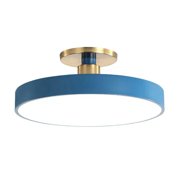 Nordic Round LED Ceiling Light Modern Minimalist Design