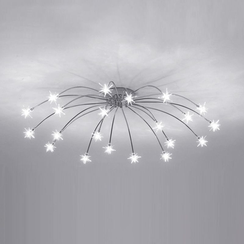Starry-Inspired Ceiling Light Elegant Flush Mount for Modern Interiors