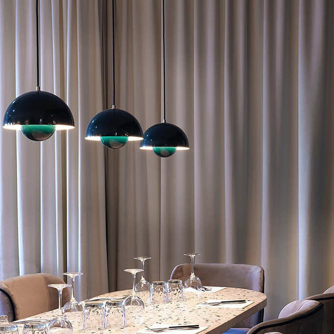 Halvkupa Macaron Hanglamp in Scandinavische Stijl