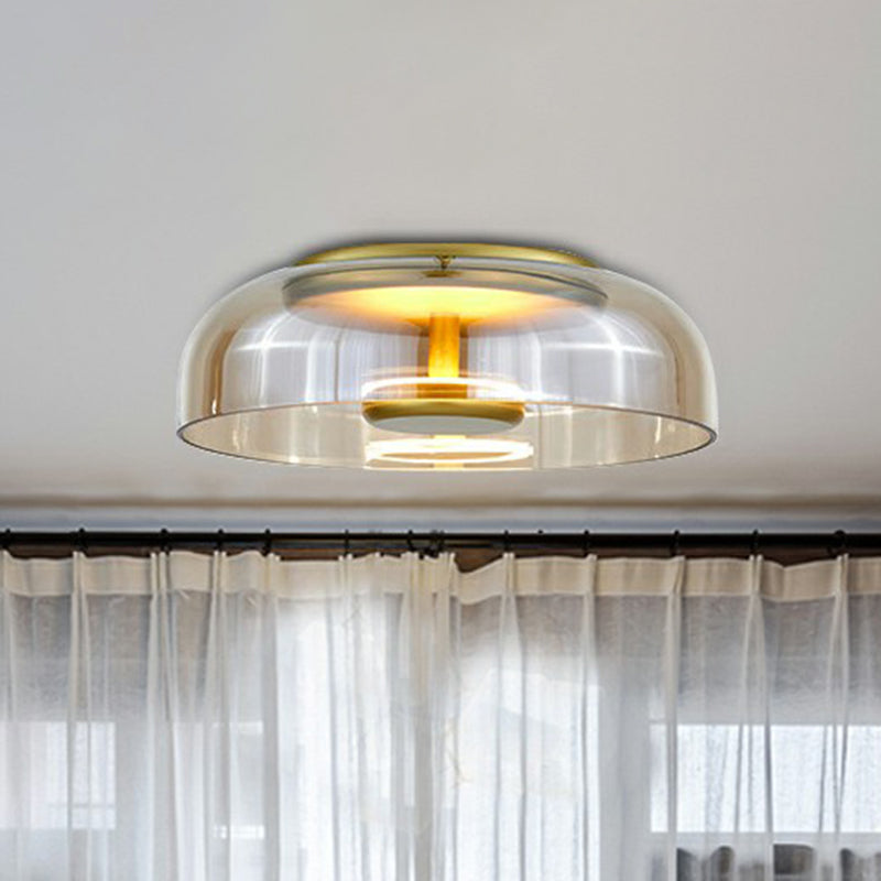Glasora Glazen LED Plafondlamp met Modern Minimalistisch Ontwerp