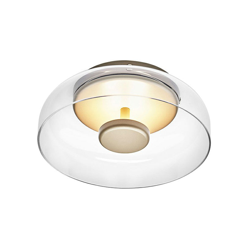 Glasora Glazen LED Plafondlamp met Modern Minimalistisch Ontwerp