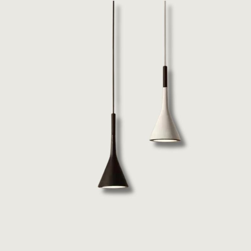 Minimalist Cone Pendant Light for Bedroom