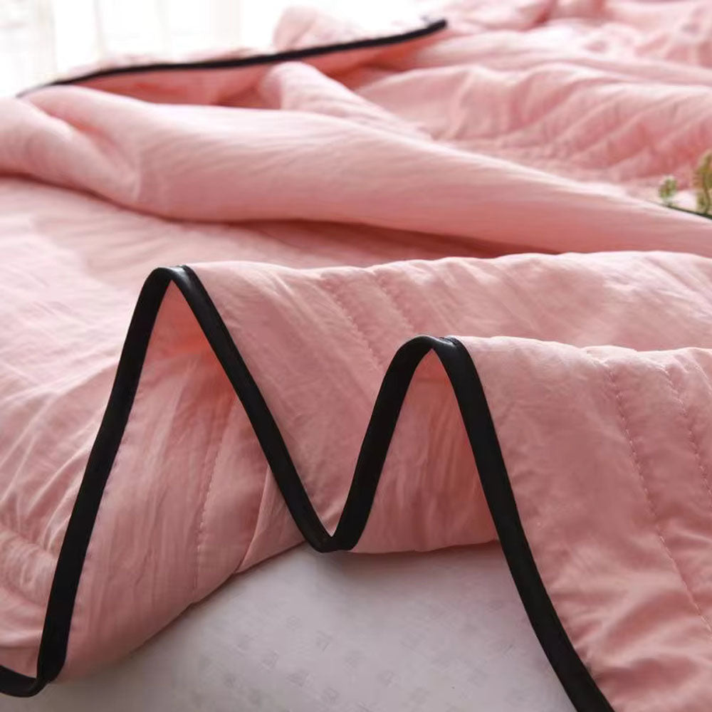 Night Breeze Blanket for Hot Sleepers – Compact Bed Throw