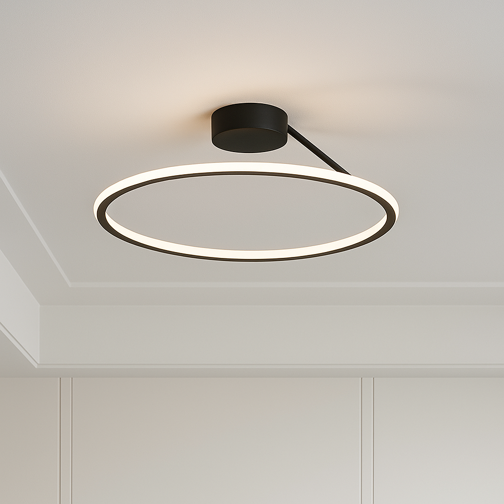 Meester bright ceiling lamp circular-shaped