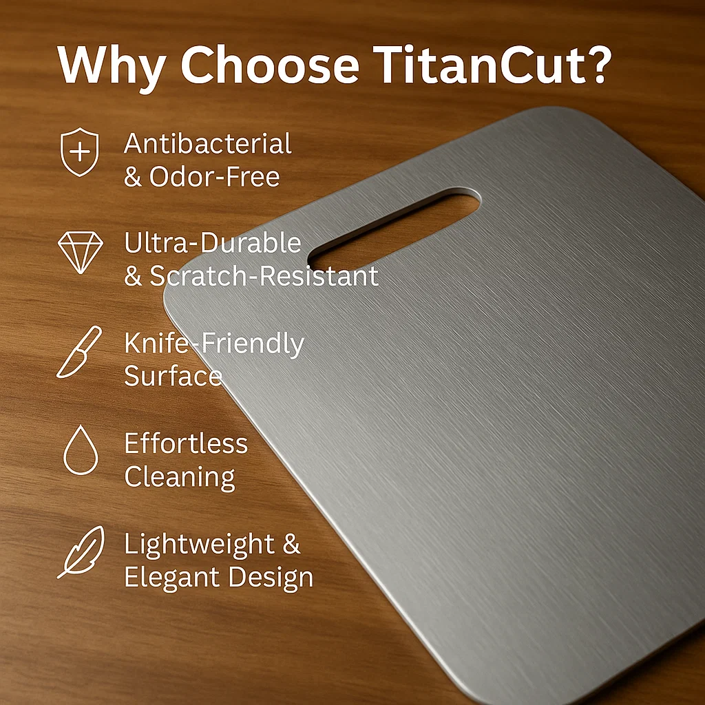 Professional Kitchen Cutting Board Odour-Resistant, Knife-Friendly Food Prep Board