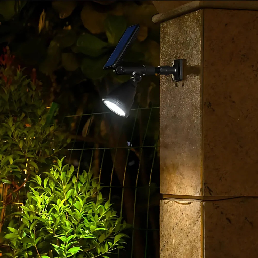Outdoor Solar Spotlight Adjustable Waterproof Garden Light