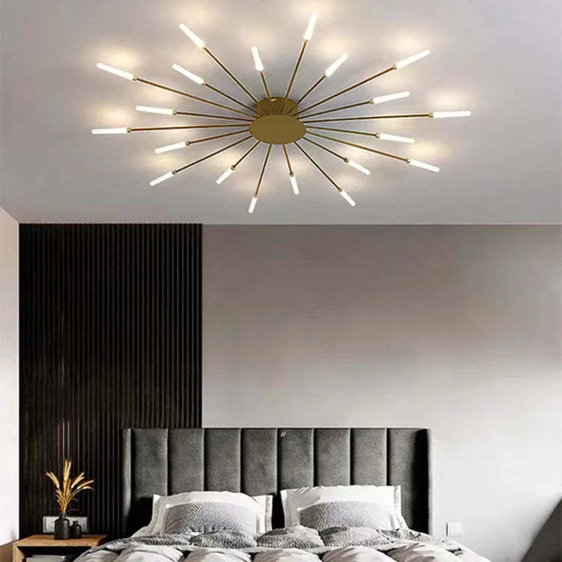 NovaLume Plafondlamp in Vuurwerkdesign