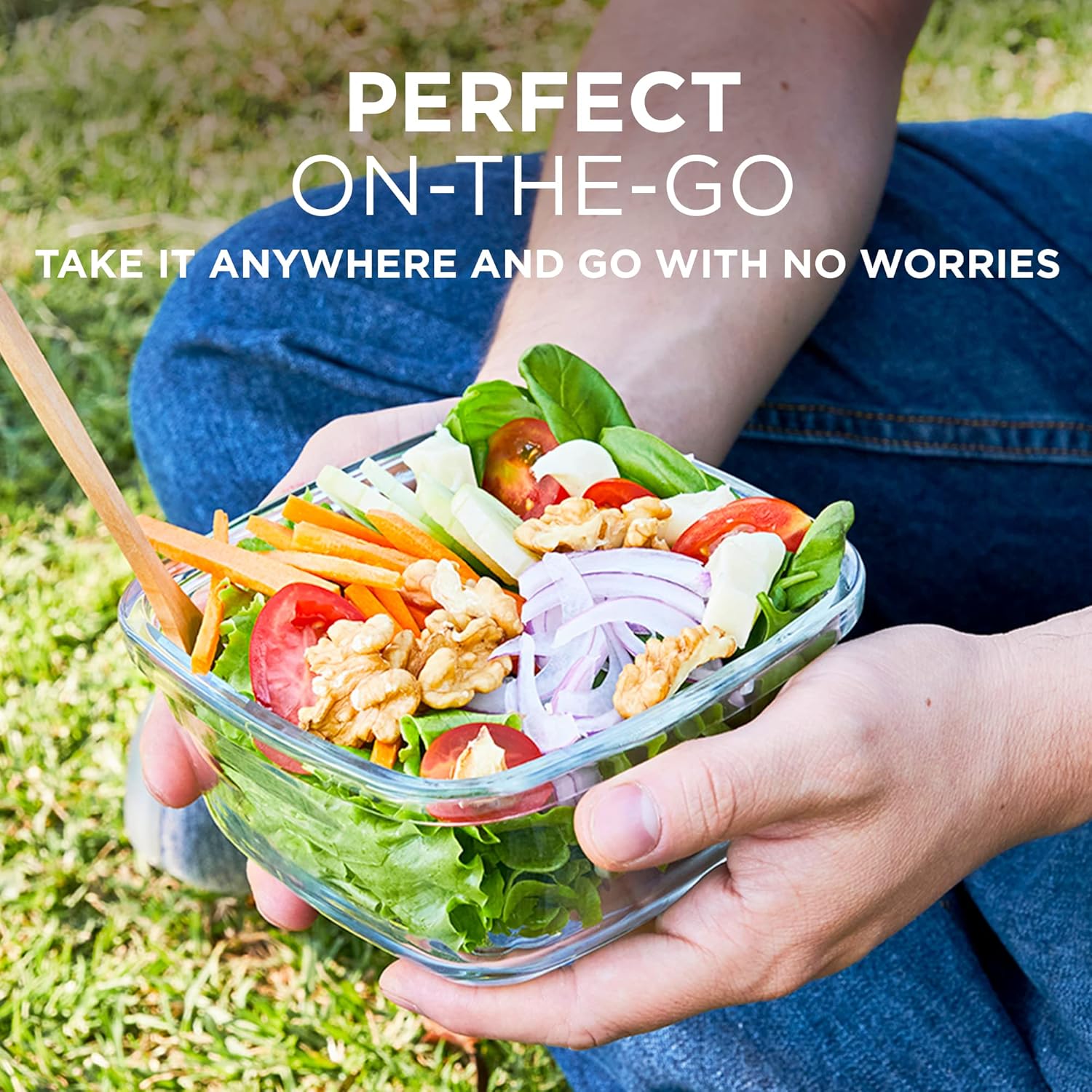 8-Piece Leak-Proof Meal Prep Containers Set with Secure Lids